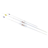 Simax Volumetric Pipette Bulb, 10mL, Class B, Borosilicate Glass, European, Each Each