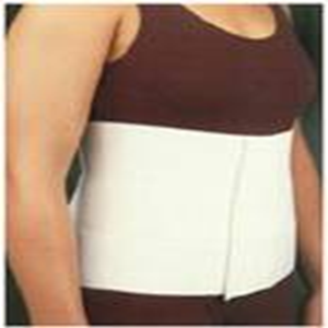 Abdominal Binder, 75 - 112cm, 22.5cm Width, Medium, Fully Adjustable, One Piece System, Each Each