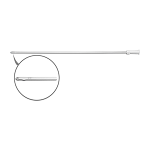 Livingstone Nelaton Male Catheters, 12FG, White Colour, 38cm Length, Single Wrapped, Sterile, 100/Bag Bag