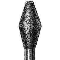 Livingstone Diamond Burs, Inverted Cone Symmetrical, ISO 039 # 33, Friction Grip 314, High Speed, Medium, Each
