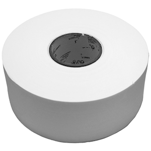 Duga Jumbo Toilet Tissue Roll, 2-Ply, 91mm x 300m, 14.5 GSM, Roll Diameter: 23cm, White, 8 Rolls/Carton Carton