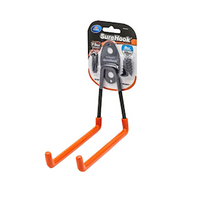 Zenith SureHook Garage U Hook, Large, 191(L) x 95(W) x 200(H) mm, Carbon Steel, PVC, Black, Each Each