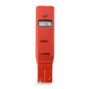 Hanna pHep®0.1 pH, with Automatic Temperature Compensation, Pockets-Sized, Waterproof, Each Each
