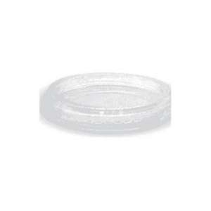 Flat Clear Lid for 60 - 280 ml Cup, Biodegradable, 1000/Carton Carton