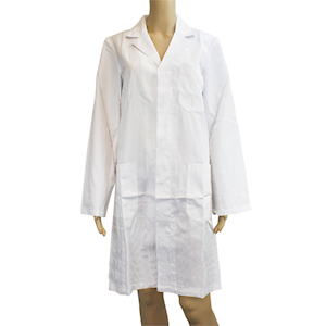 Livingstone Laboratory Coat with Press Stud Fastenings