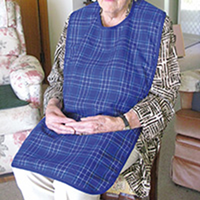 Smart Barrier Clothing Protector, Blue Tartan, 90 x 45cm, Each Each