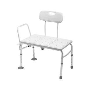 Bath Transfer Bench, Heavy Duty, Weight Capacity: 227 kg, Seat Width: 670mm, Seat Height: 390 - 520mm, Each