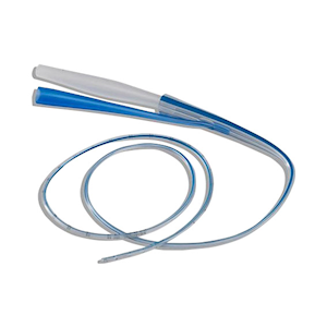 Enfit Salem Sump Tube, 14FG, 122cm Long, CM Markings, Double Lumen PVC Tube, Gastric Reflux Prevention Vale, Sterile, Each Each