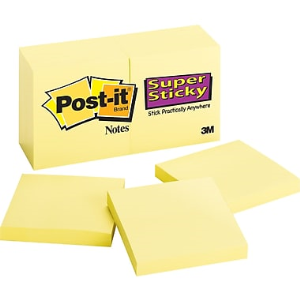 3M Post-It Notes