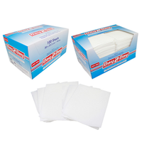 Day 2 Day All Purpose Towel, Lint Free, Small, 30 x 34cm, 70pct Viscose, White, HACCP Certified, 100/Box Box