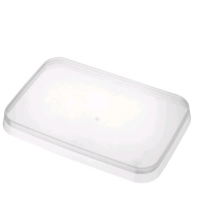 Universal Take-Away Rectangular Container Lid