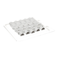 Welch Allyn ECG Multifunction Electrode Adaptor, 10 Pieces/Pack