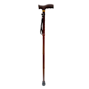 Livingstone Walking Stick, Foldable, Aluminium, Bronze, Adjustable 71-94 cm, Each Each