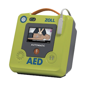 Zoll Automated External Defibrillator 3 (AED), Fully Automatic, With Adult and Child Mode, Wifi Enabled, Each
