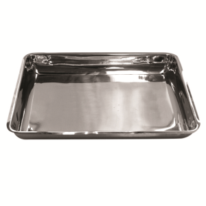 Dissecting Tray, 41 Length x 28 Width x 6 Depth (cm), Stainless Steel, Each Each
