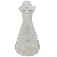 Livingstone Iodine Determination Flask, 250ml, Wide Spout, with Ground-in Stopper, Borosilicate Glass, Each Each