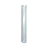 Livingstone Test Tube, without Rim, 15 Diameter x 150 Height mm, Round Bottom, Borosilicate Glass, 50/Pack Pack