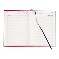 APPOINTMENT DIARIES #140 A4 1DAY/PAGE 15 MIN BURGUNDY 2006 Each