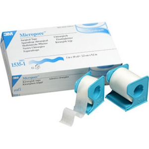 Micropore Tape W/dispenser 75mmx9.1m 4/box Box