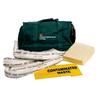 3M Chemical Sorbent Spill Response Kit, 17L, Cabin Bag, Each Kit