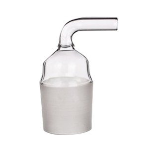 Simax Adapter with Bended Tube, Socket Joint 24/29, 8mm, Borosilicate Glass, Each Each