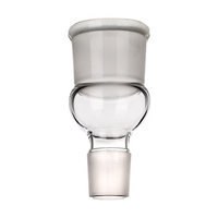 Simax Adapter, Reduction, Inverted, Socket Joint 29/32, Cone 14/23, 35(L) mm, Borosilicate Glass, Each Each