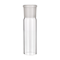 Simax Ground Glass Joint, Standard Socket Joint, 19/26, 22 x 150(L) mm, Straight, Borosilicate Glass, European, Each Each