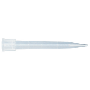 Aptaca Micropipette Tips, Eppendorf Type, 20 - 300 ul, Neutral, Transparent, Autoclavable, Polypropylene, 1000/Bag Bag