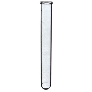 Test Tube, Cylindrical, 5ml, 12 x 86mm, Recyclable Polystyrene, 250/Bag Bag