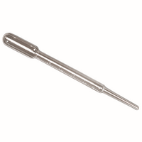 Livingstone Recyclable Plastic Transfer Pipette, Graduated 3ml, with 5-7ml Bulb Draw, Sterile, Individually Wrapped, 500/Box Box
