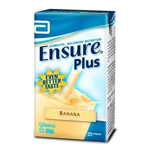 Abbott Nutrition Ensure Plus, Banana, 200ml Tetrapak, 27/Carton Carton