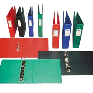 Marbig Insert Ring Binder, A4, 50mm, 3 O-Rings, Yellow, Each Each