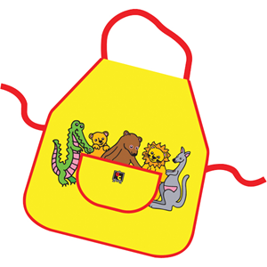 Educational Colours Children's Paint Apron