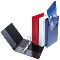Bantex Insert Ring Binder, A4, 50mm, 4 D-Rings, Blue, Each Each