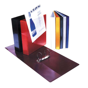 Bantex Insert Ring Binder, A4, 16mm, 2 O-Rings, Black, Each Each