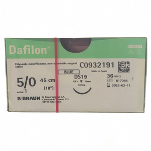 B.Braun Dafilon Sutures Non-Absorbable Monofilament