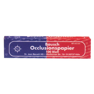 Bausch Articulating Paper with Booklet