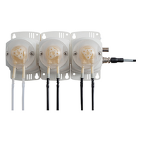 Bluelab PeriPod M3 Peristaltic Pumps, 120mL/min Pump Flow Rate, Rugged Wall-Mounted, Opaque Nutrient Tubing, Each Each