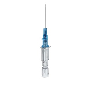 B. Braun Introcan Safety IV Catheter, 22G x 25mm or 1 Inch, Blue, 50 Pieces/Box