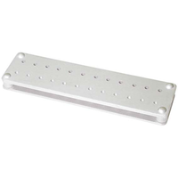 Svenska Metal Aluminium Bur Block, Friction Grip, 24 Hole, Each Each
