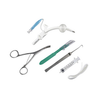 Melker Cuffed Emergency Cricothyrotomy Catheter Set, Sterile, Disposable Each