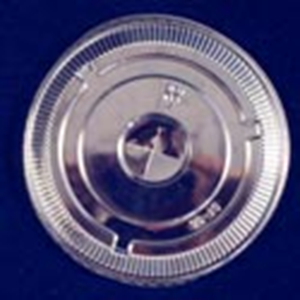 FLAT STRAW SLOT LIDS TO SUIT 15OZ PET CUPS 1000/CT Carton
