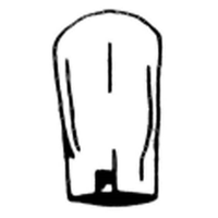 CAULK TYPE CROWNS P6 (CW59) 5/PK Pack