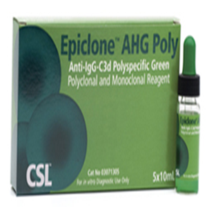 Epiclone AHG Poly Green Monoclonal Reagent 10 mL, 5/Pack Pack