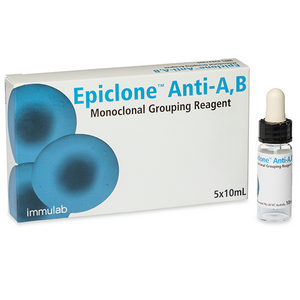 Anti AB Blood Grouping Reagent, 5 x 10ml,/Pack, Fridge Pack