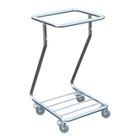 Dalcross Single Linen Skip, Stainless Steel, 46 x 54 x 87 cm, Each