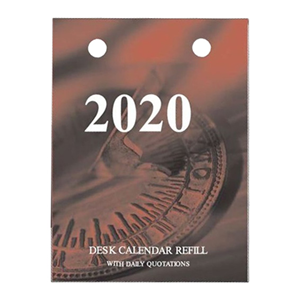 Collins Top Opening Calendar Refill 2014 Dimensions:100x75mm Each Each
