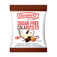 Double 'D' Sugar Free Cola Bottles, 90g, Each