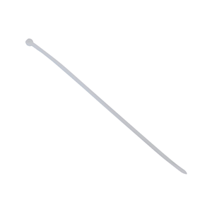 Cable Ties Neutral 200mm X2.5mm 100/PK Pack
