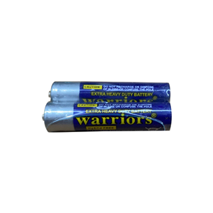 Warriors Extra Heavy Duty Batteries, AAA, 1.5V, Hg & Cd Free, 2/Pack Pack